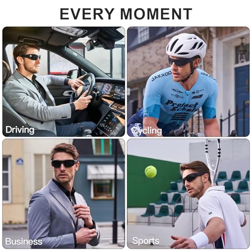 OhO Bluetooth Smart Glasses with Polarized Sunglasses