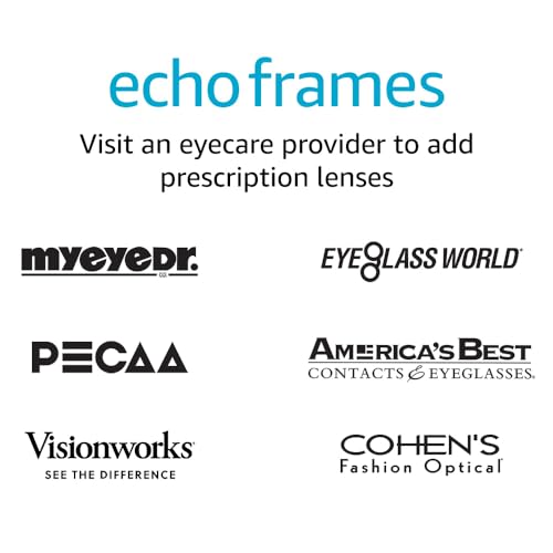 Echo Frames 3rd Gen Smart Glasses with Alexa