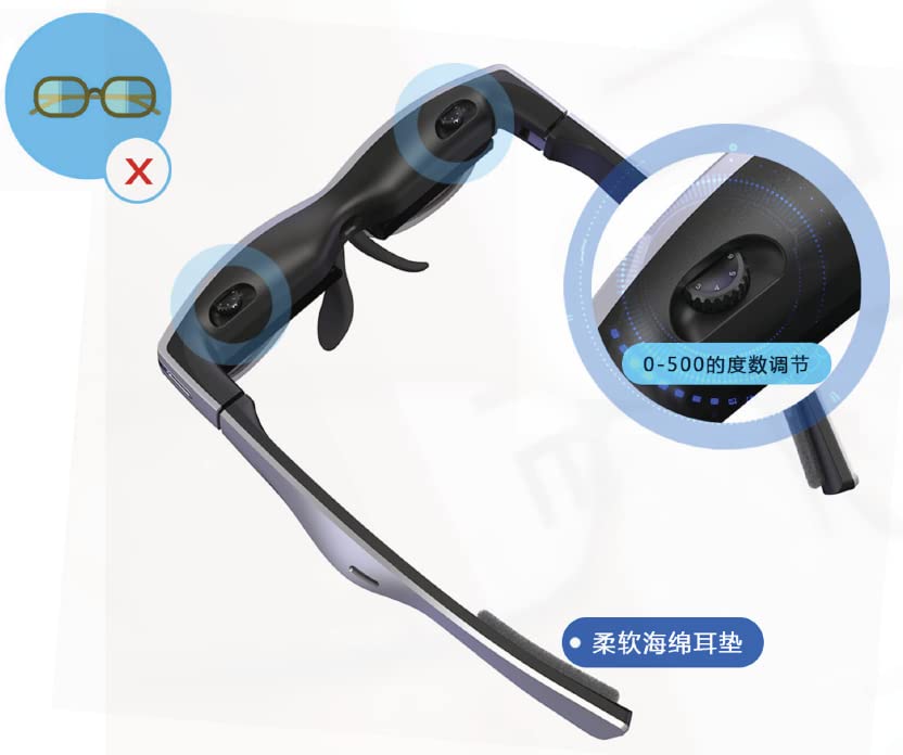 Goolton G20D AR Smart Glasses for Movies