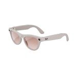 Ray-Ban Meta Smart Glasses in Shiny Chalky Grey