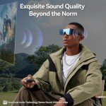 TQSKY T1 AR Glasses with 1080P Virtual Display