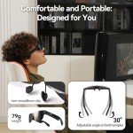 TQSKY T1 AR Glasses with 1080P Virtual Display