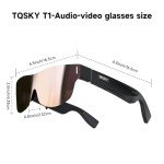 TQSKY T1 AR Smart Glasses for Video Display