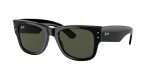 Ray-Ban Mega Wayfarer Square Sunglasses - Black/Green