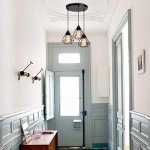 Vintage Geometric 3-Light Ceiling Pendant Lamp
