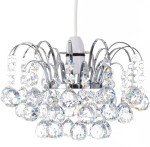 Klass Home Crystal Faceted Ceiling Light Shade