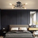Black Sputnik Chandelier Ceiling Light for Any Room