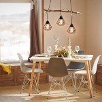 Vintage Geometric 3-Light Ceiling Pendant Lamp