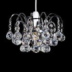 Klass Home Crystal Faceted Ceiling Light Shade