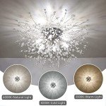Modern Chrome Crystal Ceiling Light Chandelier