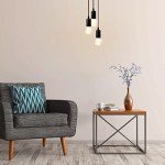 Black Industrial 3-Light Pendant Ceiling Light