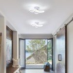 Flower Shape LED Ceiling Light for Home Spaces