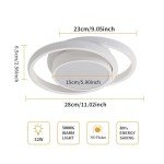 Modern 32W LED Ceiling Light - Warm White