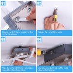 COFEMY 28W Modern Led Ceiling Light Fixture
