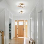 Elegant Square LED Ceiling Light - 22W Rose Gold