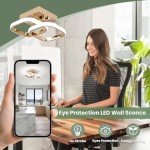 Elegant Square LED Ceiling Light - 22W Rose Gold