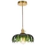 Vintage Glass Pendant Light for Home Decor