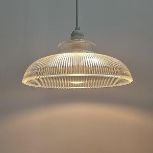 Adjustable Glass Bistro Ceiling Pendant Shade