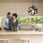 Giggi Adjustable Black Pendant Ceiling Light Fixture