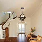 Industrial Vintage Globe Pendant Light Fixture