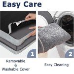 Large Orthopedic Dog Bed with Removable Cover