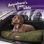 Large Washable Anti-Anxiety Dog Bed in Green