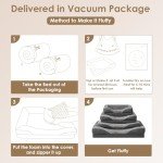 Memory Foam Orthopedic Dog Bed with Washable Cover
