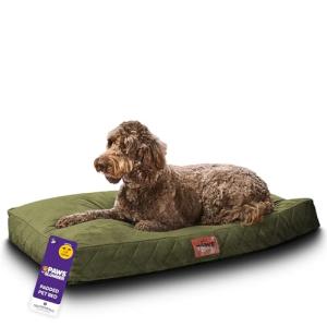 Large Washable Anti-Anxiety Dog Bed in Green