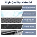 Large Orthopedic Dog Bed with Removable Cover