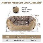 JOEJOY Washable Calming Dog Bed - Soft Plush