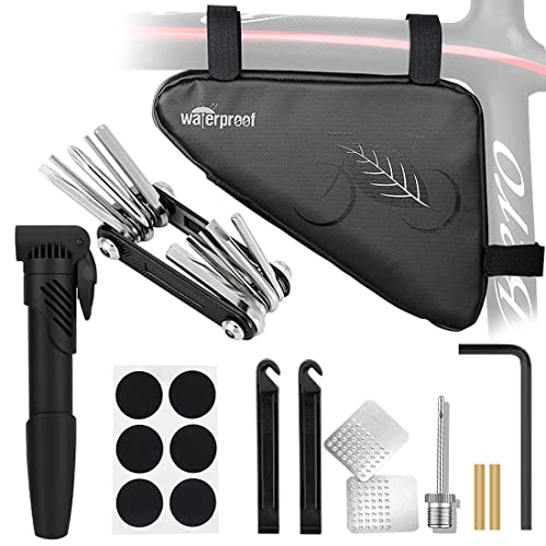 WOTOW Bike Repair Tool Kit & Pump Set