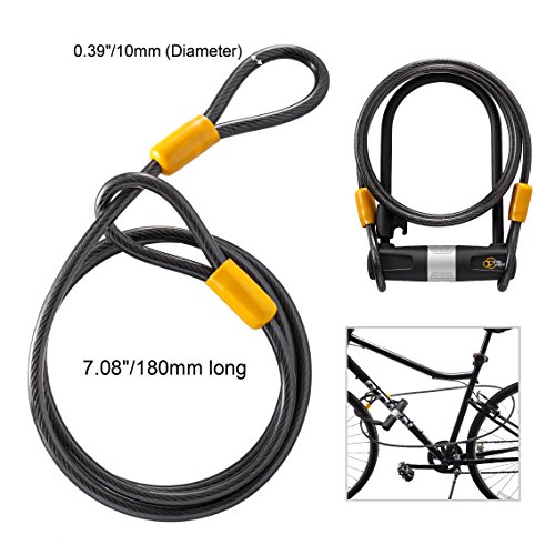 Secure Lock with Cable for eBikes and Bikes