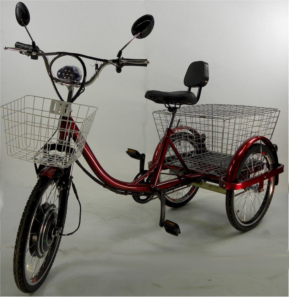 Electric trike - 3 wheels eBike for adults