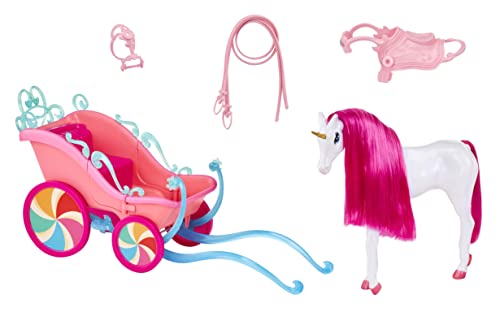 Dream Ella Candy Carriage with Unicorn Play Set