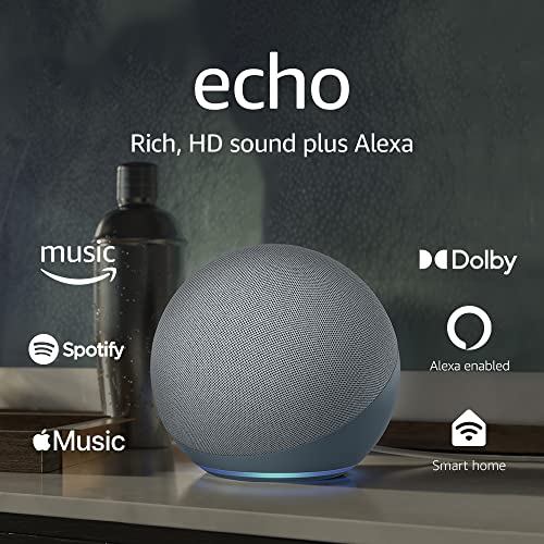 Echo 4th Gen Smart Speaker - Twilight Blue