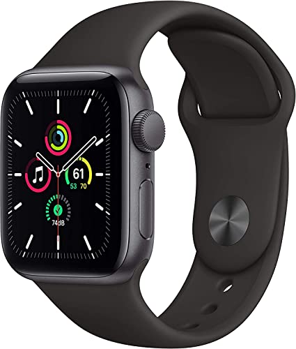 Apple Watch SE 40mm Space Gray with Black Band