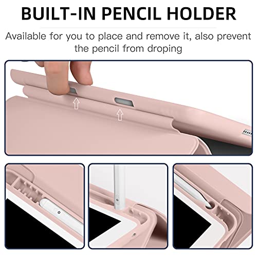 Mastten Rose Pink Case for iPad 10.2