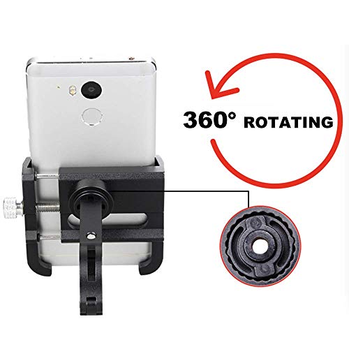 GUB Metal Bike Phone Holder - 360° Rotation