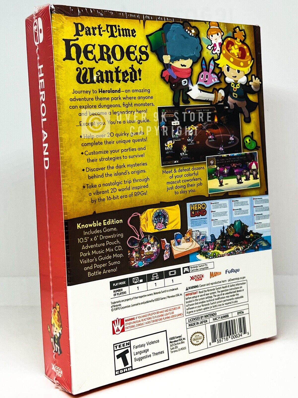 HeroLand Knowble Edition - Nintendo Switch - Sealed