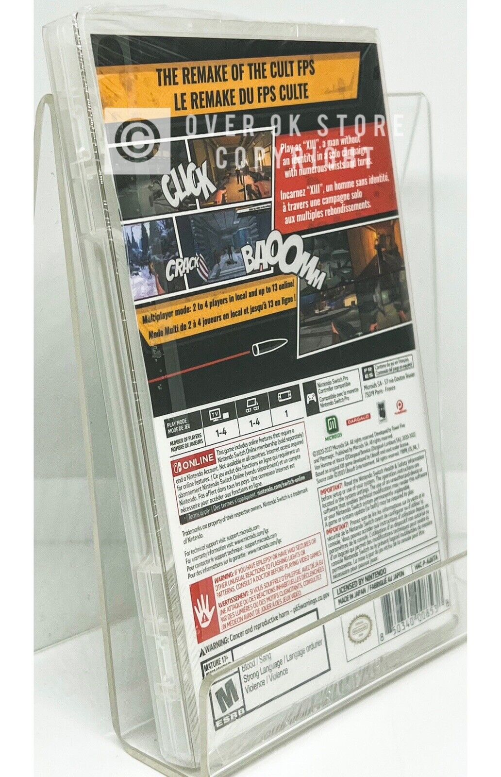 XIII for Nintendo Switch - Factory Sealed