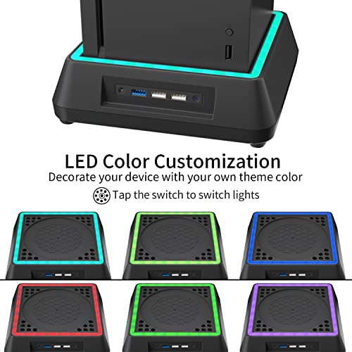 Xbox Series X Cooling Stand with Fan & LEDs