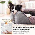 JOEJOY Medium Washable Dog Bed with Support