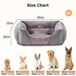 JOEJOY Medium Washable Dog Bed with Support