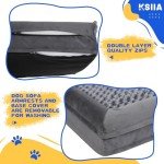 Medium Orthopedic Dog Bed Sofa with Bolster
