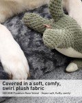 Large Washable Calming Dog Bed - Dark Grey