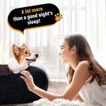 Cozy Anti-Anxiety Donut Dog Bed for Small Pets