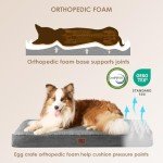 Large Orthopedic Dog Bed with Washable Cover