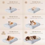 Fluffy Anti-Anxiety Small Dog Crate Bed