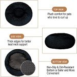 Cozy Anti-Anxiety Donut Dog Bed for Small Pets