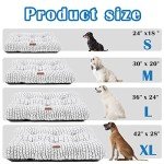 ULIGOTA Soft Anti-Slip Dog Bed Crate Pad